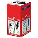 Caneta Esferográfica Trilux 035 Ponta Fina 50 Unidades, Faber-Castell, Preto