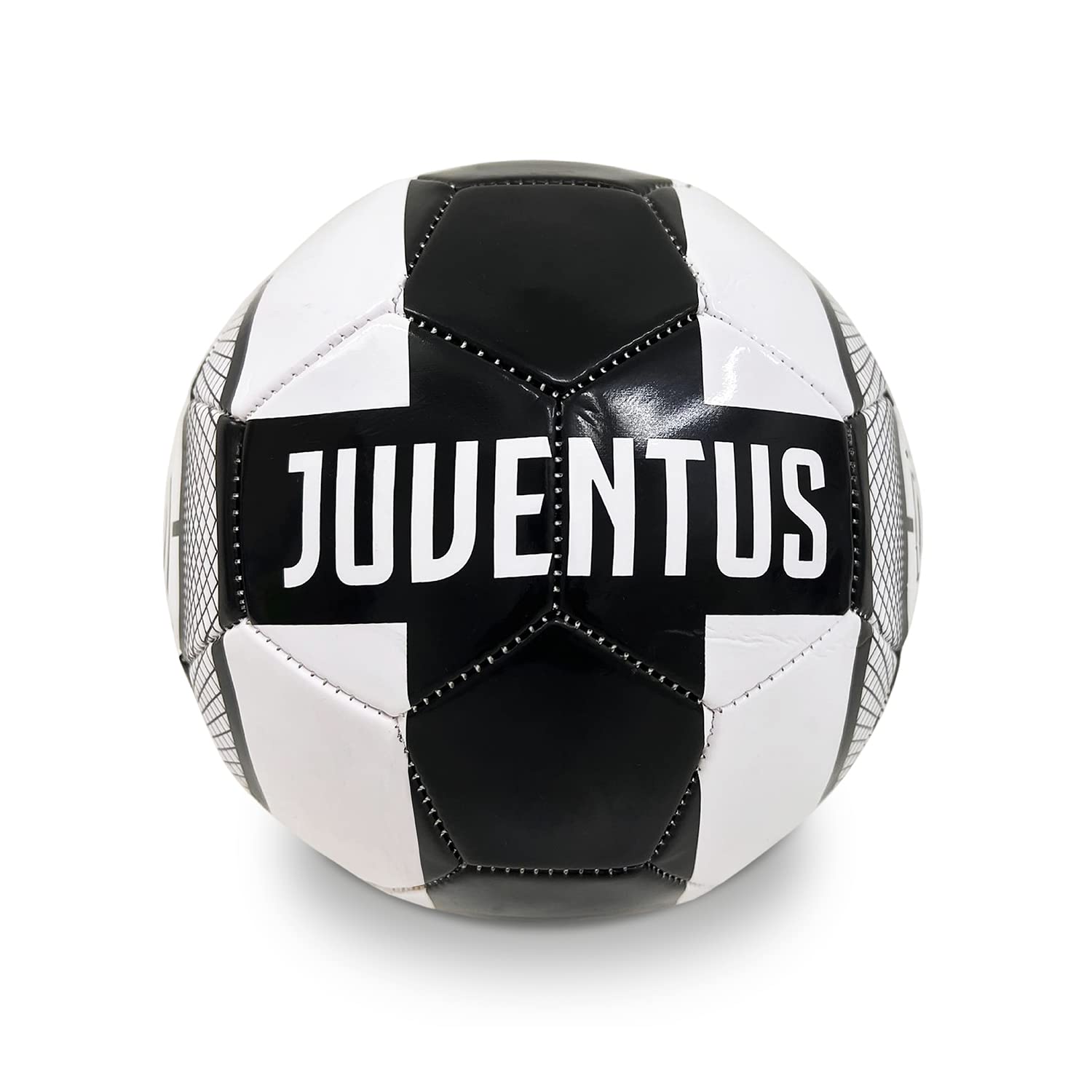 Mondo Toys - Sewn Football F.C. Juventus Pro - Official Product - Size 5-400 g - White Black - 13400