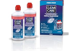 Clear Care Contact Lens Solution 360 ml Pack of 2