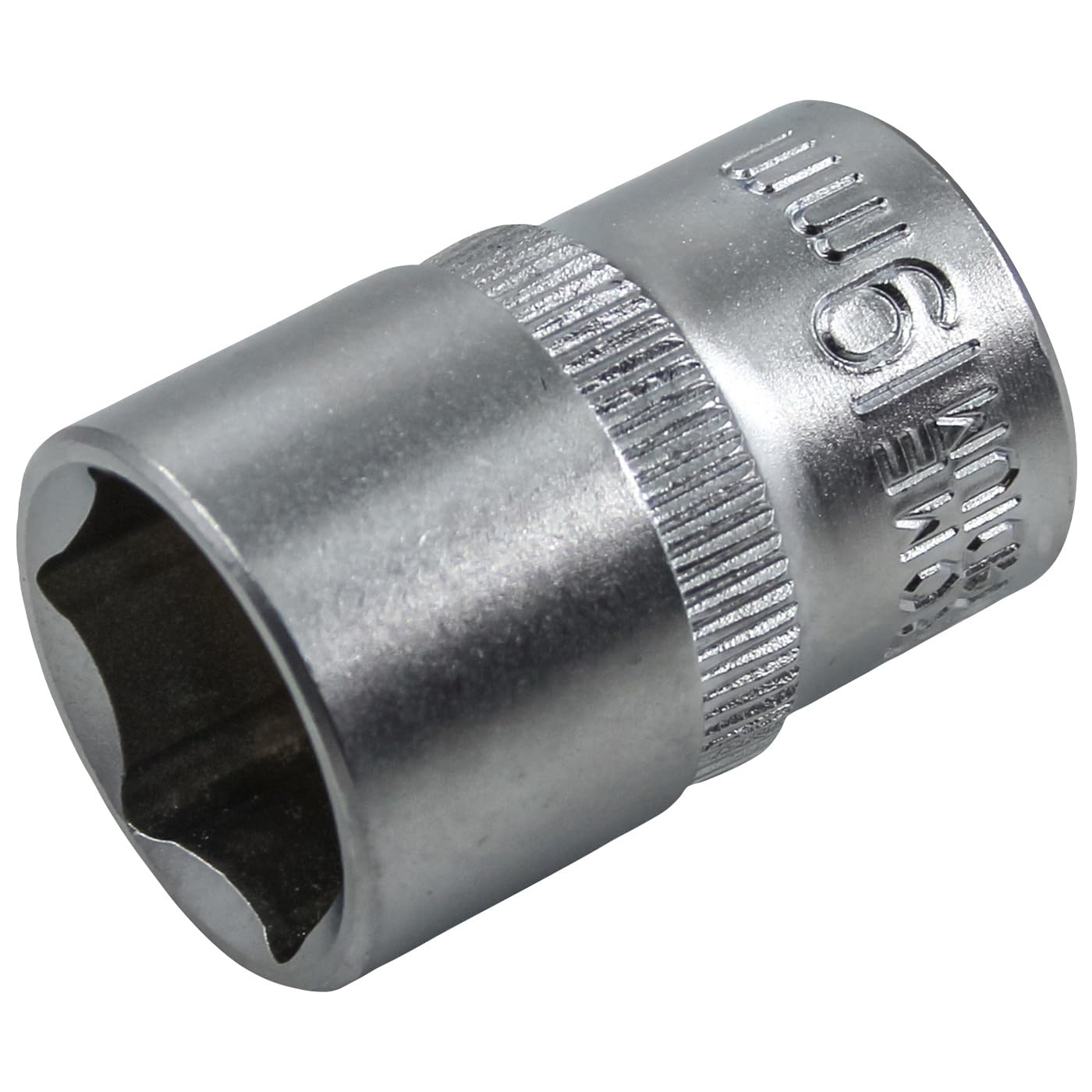 Faithfull FAISOC1219Q Metric Hex Sockets 1/2in 19mm SqDr