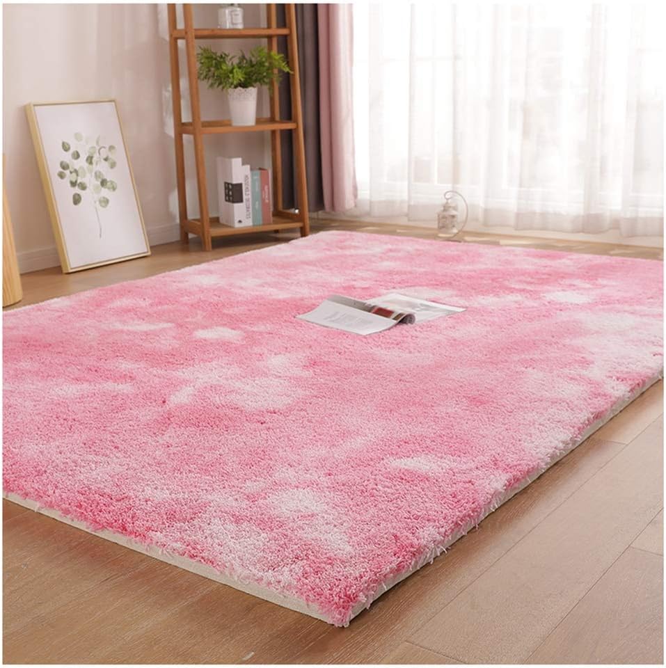 WFL-Alfombra para sala de estar, dormitorio, gruesa y antideslizante