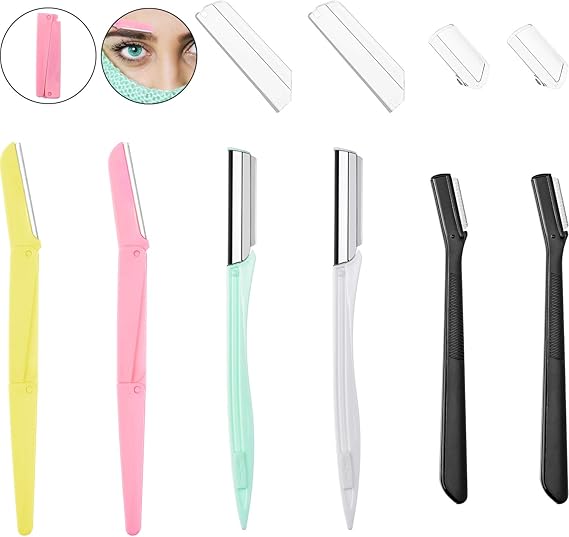Eyebrow Razors Precision Sharpness for Trimming and Shaping Eyebrows