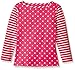 Scout + Ro Girls' Long-Sleeve Mixed-Print Jersey T-Shirt