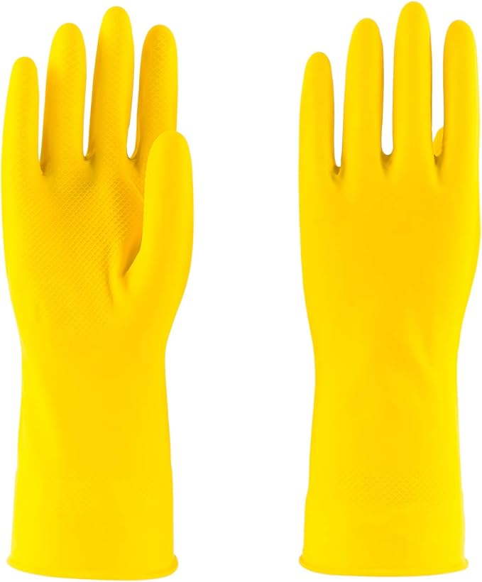 Cleano Household Latex Glove, Household Gloves, Rubber Dishwashing