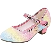 Girls Heels Children Leather Shoes Dress Student Dance Footwear for Spring Fall Season 4 to 13Y School Fall Activities