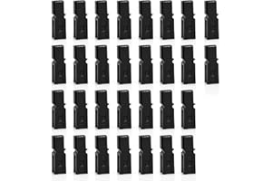 ANCHImsr 30 PCS 15/30/45 Amp Power Connectors Black Housing,Battery Connector Modular Power Connector Quick Disconnect Plug,Only Housing