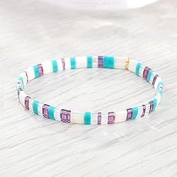 KELITCH Classic Stretch Bracelets Summer Tila
