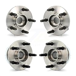 Front Rear Wheel Bearing & Hub Assembly Kit For