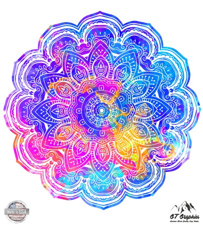 Mandala Flower Neon - 5