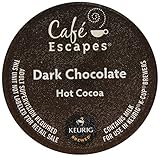 Cafe Escapes Dark Chocolate Hot Cocoa K-Cups-6.35Oz Box