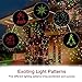 Christmas Projector Lights, MaLivent Waterproof Laser Lights with Red and Green Laser Light Galaxy Show Spotlight with RF Remote Indoor Outdoor for Xmas Holiday Party Landscape Decoration