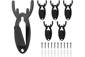 DGUDGU European Mount Skull Hanger 5 Skull Hooker Trophy Mounts Perfect Kit for Hanging and Mounting Bear,Deer, Pronghorn, Smaller Skulls for Display