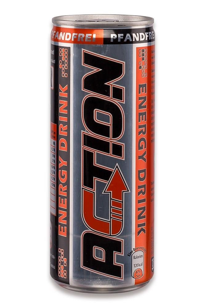 Action Energy Drink 250ml Dose, pfandfrei Amazon.de Lebensmittel