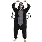 AMAMHAHAVA Ant Onesie Pajamas for Adults Halloween Costume Fun and Cozy Ant One-piece Sleepwear