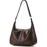 Sightor Hobo Bags for Women Leather Slouchy Bag Ultra Soft Vegan Purse Vintage Shoulder Bag Trendy Everyday Handbag