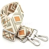 CRAFTMEMORE 1.5" Wide Strap Boho Shoulder Strap Adjustable Bag Handle Crossbody Belt Replacement (JK21)