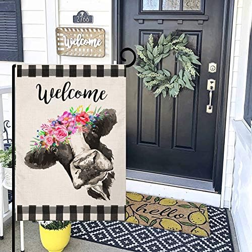 Double-sided backyard flag with a design featuring a twelve-inch ruler.