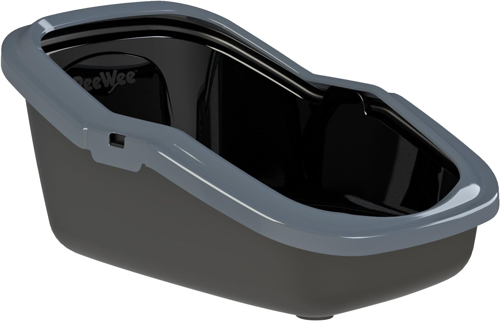 PeeWee Ecominor Litter Tray, Black/Anthracite Grey