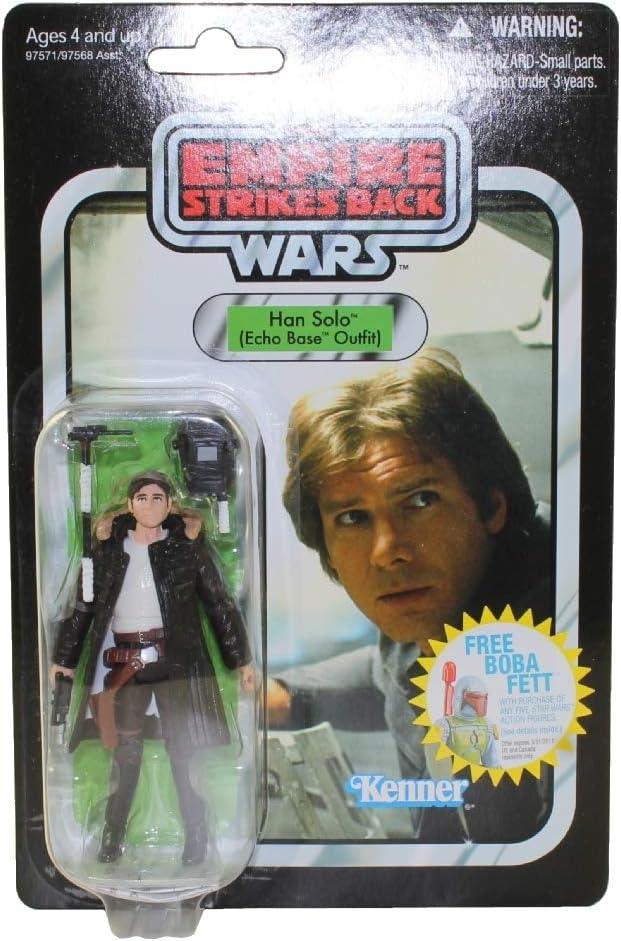 Star Wars Hasbro 2010 Vintage Han Solo Echo Base Outfit Action Figure