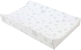 Babycurls Deluxe Anti-Roll Nappy Changing Mat Grey Stars 69x45x8cm