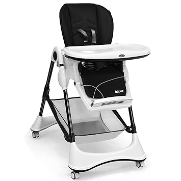 high chair with wheels