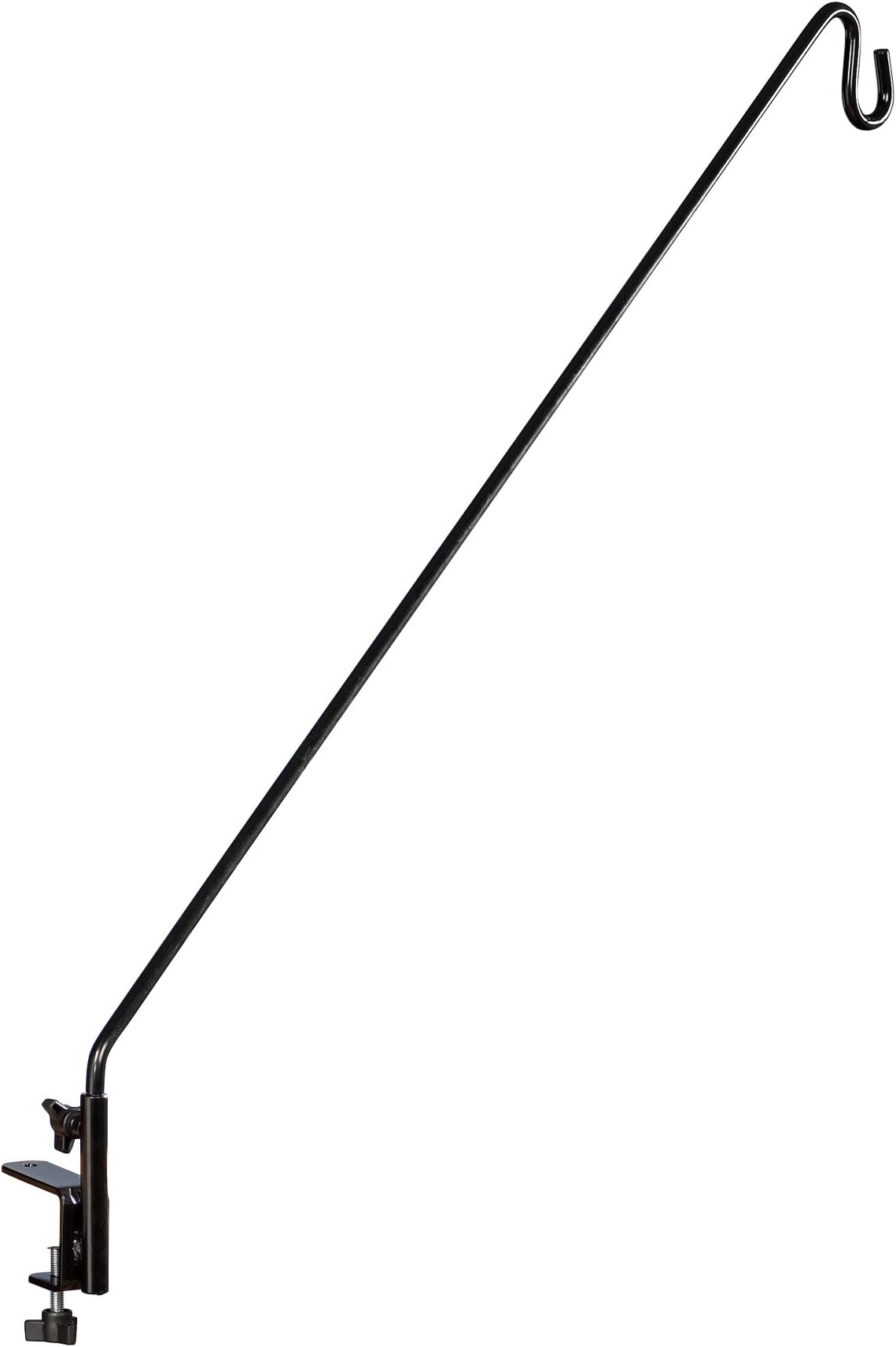 3PK 36 in Extended Reach Deck Hook, Black