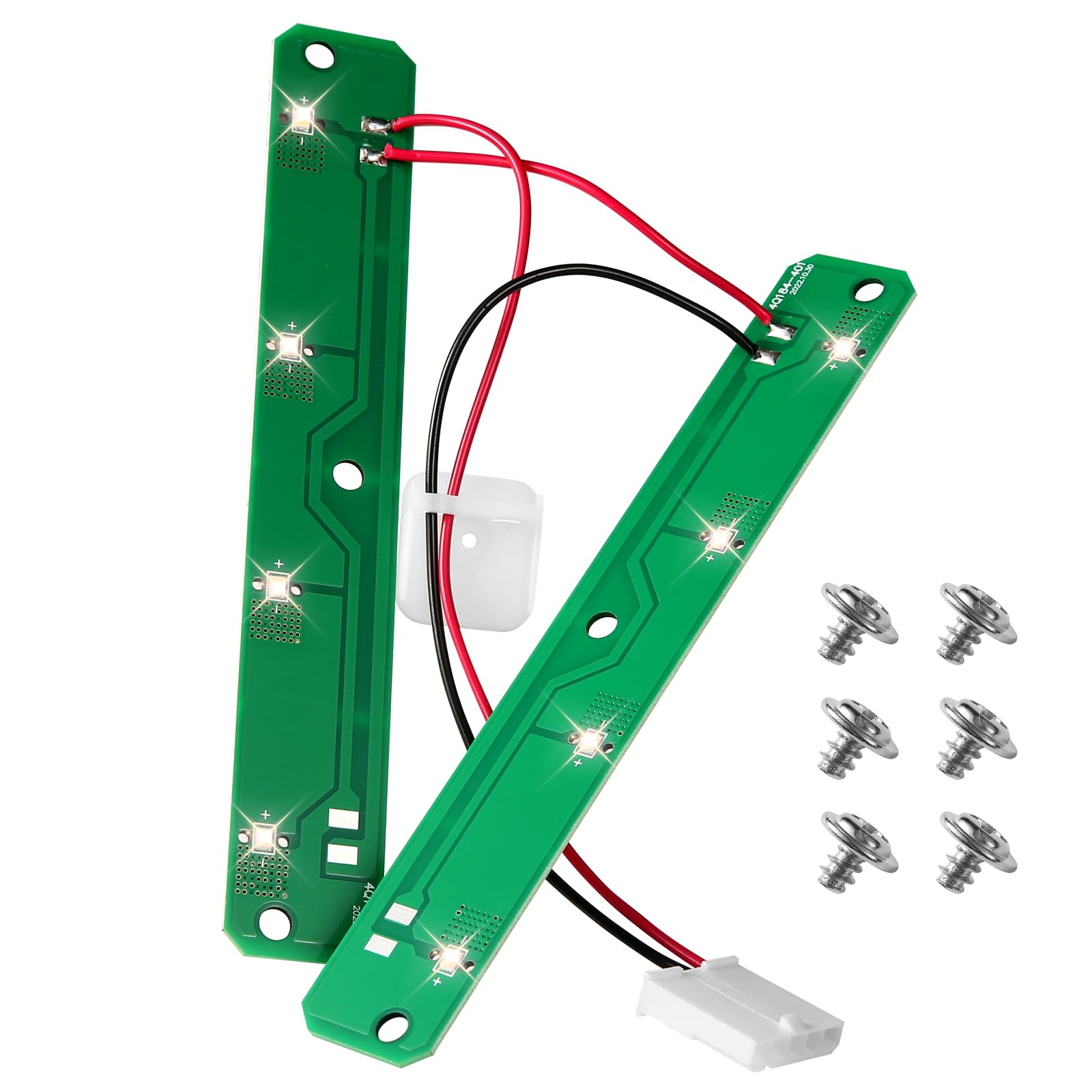 Photo 1 of W11042554 Refrigerator LED Light Module for Whirlpool Maytag Amana Refrigerators, LED Module Lights Replaces W11042554, W11527432, W11101384, W11333374, W11387579 (with 6 Screws)