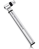 LANDCAST 自転車 空気入れ 仏式・米式 携帯ポンプ 300psi ロードバイク・クロスバイクに軽い力で高圧まで空気が入る