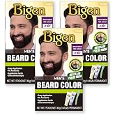 Bigen Men&rsquo;s Beard Color 101 Natural Black - 3 Pack