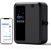 Hijoc Waterless Essential Oil Diffuser 500ml, Bluetooth APP Control Cold Air Scent Machine, Wall Mounted Large Room Diffuser, 2000 sq ft Coverage, Black