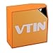 Vtin Cuber Waterproof Speakers Bluetooth 4.0 Speakers with 5W Audio Driver and IP67 Waterproof Design for iPhone and Other Smart Phones-Orange