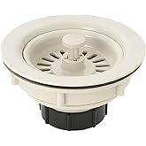 Master Plumber 547-684 MP Basket Sink Strainer, Almond