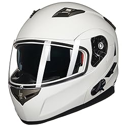 ILM Bluetooth Integrated Modular Flip up Full Face