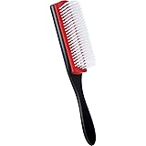 9 Row Styling Brush 9 Row Bristles Styling Hairbrush 9 Row Hair Comb for Blow Drying Hair Styling Tool
