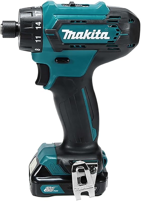 DF033DZ CHAVE DE FENDAS DE FURADEIRA DE 12V CXT 1/4", Multicolor