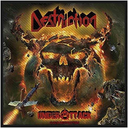 Destruction Under Attack Patch 4x4 inch