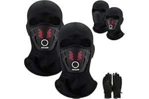 Winter Rider Warm Anti-Haze Balaclava Full Face Mask, Winter Rider Face Mask Windproof Thickened Thermal Men Women