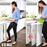 TERF Push to Open Door Catch Black Magnetic Pressure Release Latch 2 Pack view 6