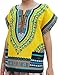 Raan Pah Muang RaanPahMuang Childs Unisex African Dashiki Kaftan Shirt - XS To L - All Colours