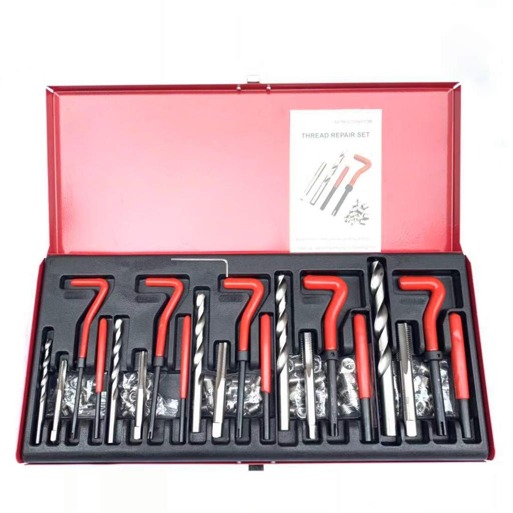 Thread Repair Kits Qiilu Thread Repair Kit,Thread Repair Tool,131pcs