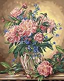 Dimensions Needlecrafts Paintworks Paint By Number, Peony Floral