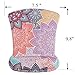 Cheliz Memory Foam Mouse Pad Mat with Wrist Rest(Colorful Petals)