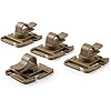 OneTigris Tactical Military Hydration Tube Clips Water Tube Clip Pack of 4