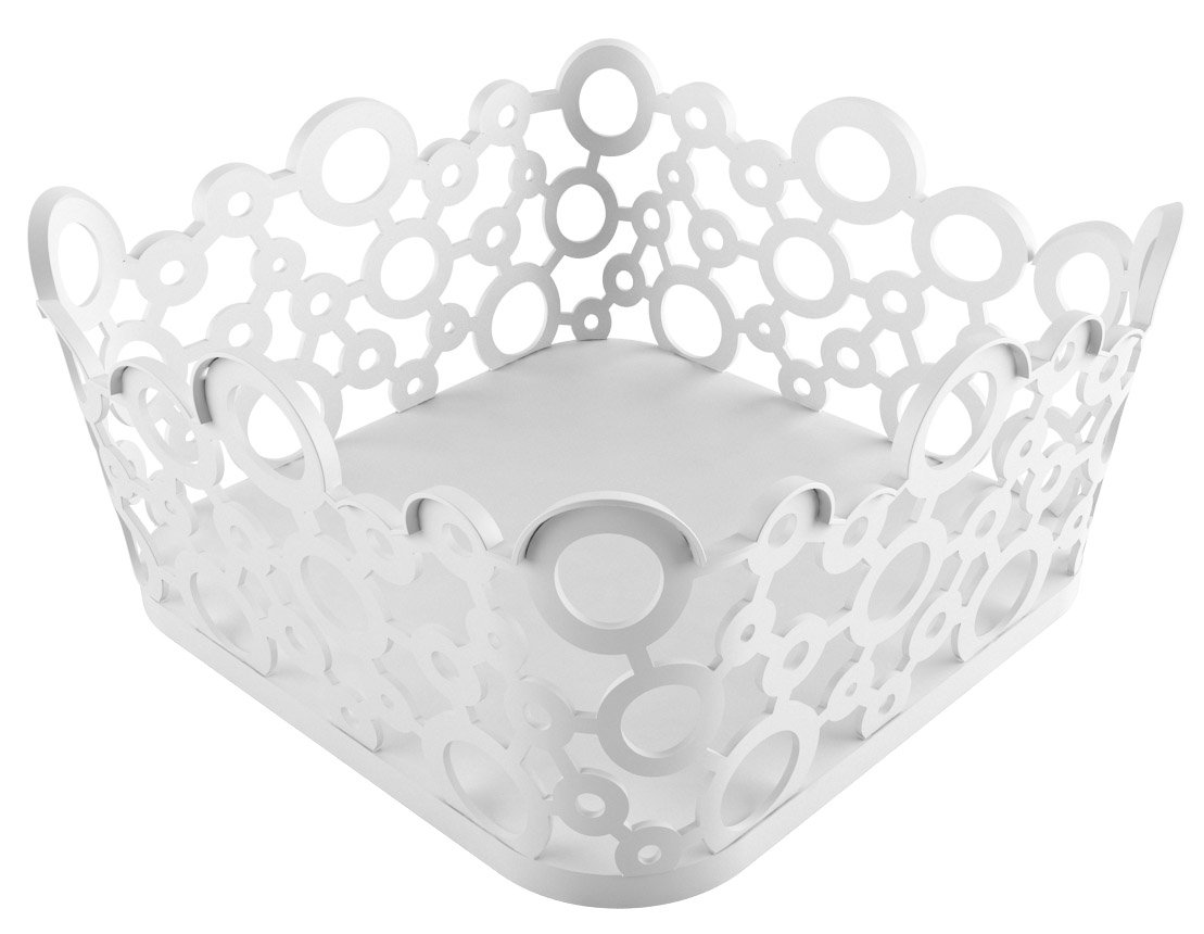 Gio'Style Shapes Square Polypropylene White