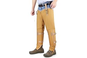 TREKMASTER Snake Guard Chaps for Hunting: Snake Bite Protection, Briarproof, Brush Protector Chaps, Waterproof Snake Gaiters for Men & Women, Hunting Guards Gear with Full Protection for Legs