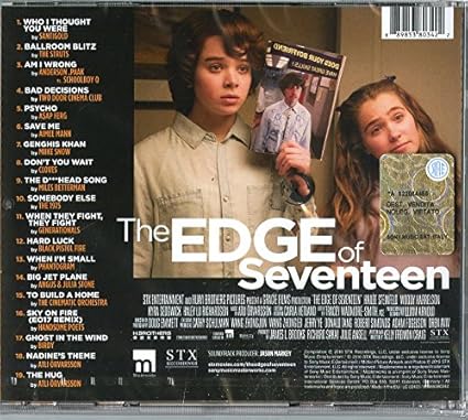 The Edge Of Seventeen Original Motion Picture Soundtrack Amazon Co Uk Cds Vinyl