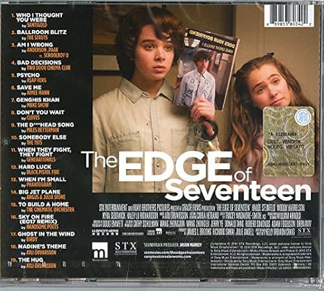 The Edge Of Seventeen Original Motion Picture Soundtrack Amazon Co Uk Cds Vinyl