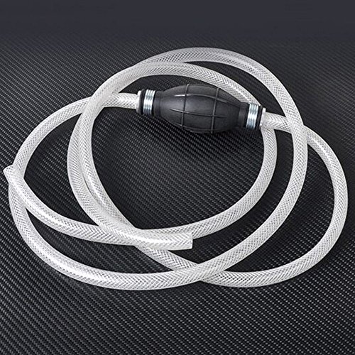 image for Gimiton 8mm 5/16 Hand Fuel Line Pump Rubber Fuel Transfer Vacuum Prime