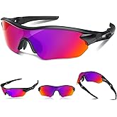 Polarized Sports Sunglasses for Men Women Youth Baseball Running Fishing Tennis Golf Cycling Driving Motor TAC UV400 TR90