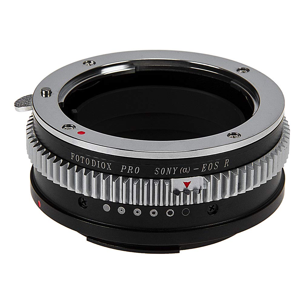 Fotodiox Pro Lens Mount Adapter Compatible with Sony A-Mount and Minolta AF Lenses to Canon RF-Mount Cameras